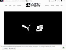 Tablet Screenshot of cornerstreet.fr
